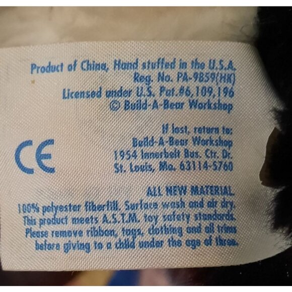 Build-A-Bear Workshop Panda Plush Stuffed With Hugs & Good Wishes 16" - Picture 6 of 7